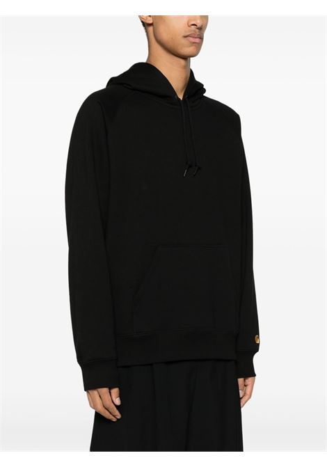 chase hooded sweatshirt man black CARHARTT WIP | I03366100F.XX